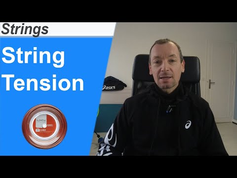 How to choose the string tension for a tennis racquet