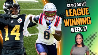 Download lagu Week 17 Start/Sit: Championship Week Plays That Can WIN Your League mp3