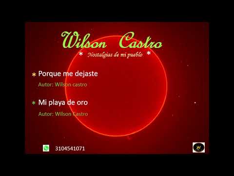 MI PLAYA DE ORO- WILSON CASTRO-2022