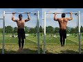 턱걸이 정자세로 한번에 1분동안 20회 해보기