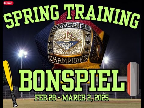 2025 SPRING TRAINING BONSPIEL - DRAW 12 - SAT 3/1 - 8:30pm MST
