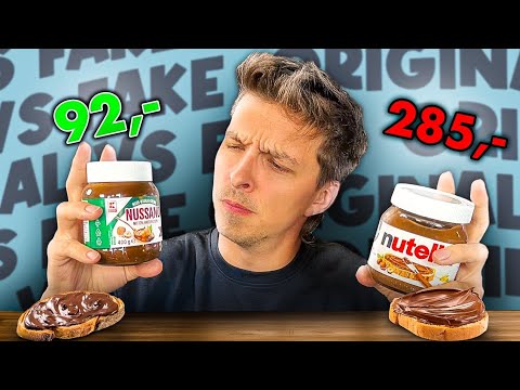 JE FALEŠNÁ NUTELLA LEPŠÍ NEŽ TA REÁLNÁ? 😲