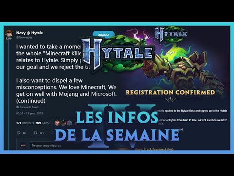 NOPE - Hytale News #4 - MINECRAFT vs HYTALE, Mail de BETA ? Cavernes