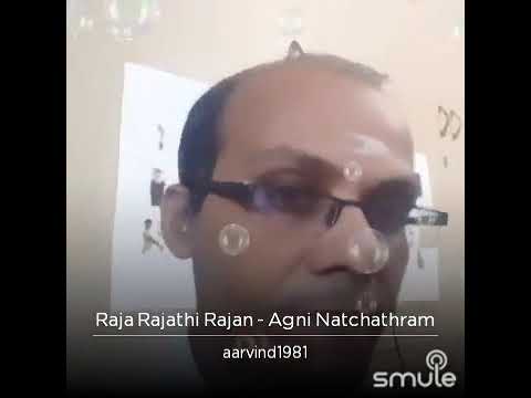 Arvind A Raja Rajathi Rajan Indha Raja sung by Arvind - Use Headphones Only