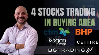 4 HIGH QUALITY STOCKS TRADING IN BUYING AREA, ALSO QUICK (ASX: ZIP) REVIEW - SHOULD WE BUY IT?
