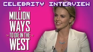 Charlize Theron talks about kissing Seth Macfarlane and being in the friendzone.