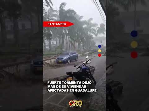 Vientos y tormenta eléctrica causaron graves daños en Guadalupe | Oro Noticias