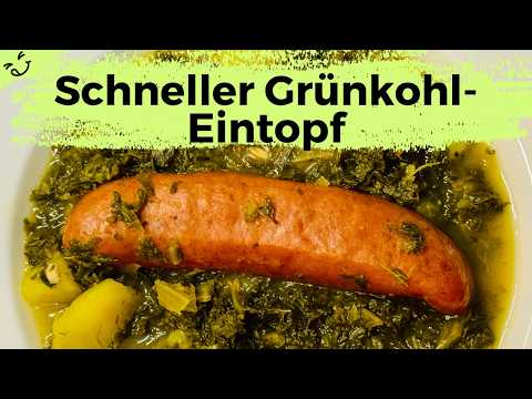 Schneller Grünkohl-Eintopf 🥬 | Einfach, deftig & perfekt für den Alltag