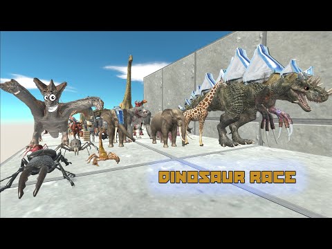 Dinosaur Race 2 - Animal Revolt Battle Simulator