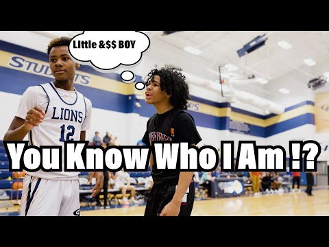 This my Sh*t!! Isaak Hayes Gets Pissed Bad Refs!! Game of the Year!! SummerCreek  vs Grace Prep !!