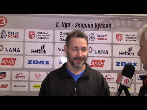 34. kolo | SKLH Žďár nad Sázavou - LHK Jestřábi Prostějov | hodnocení trenérů