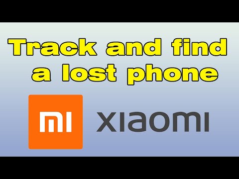 How to track and find a lost Xiaomi phone