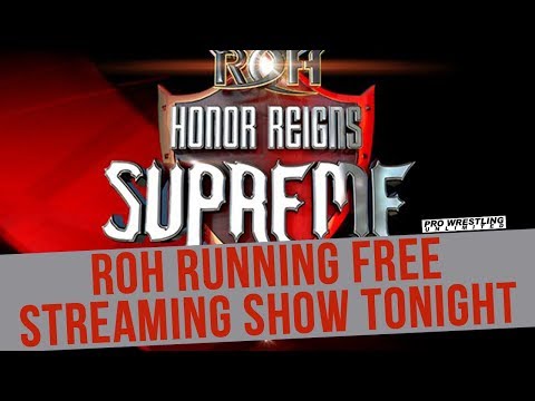 Ring Of Honor Streaming Honor Reigns Supreme For Free