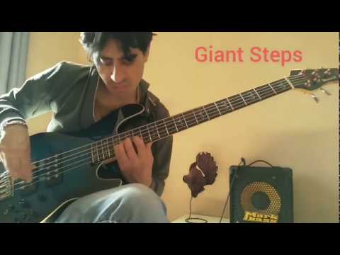 Bass Solo on Giant Steps Changes - Diego Imparato