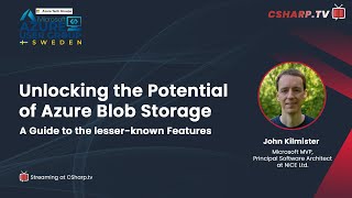 Azure User Group Sweden: Unlocking the Potential of Azure Blob Storage