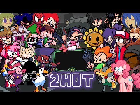 FNF 2HOT But Every Turn A Different Cover Is Used 🗣️📢🔥