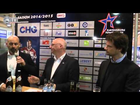 PK: Ravensburg Towerstars -Löwen Farnkfurt (17.10.2014)