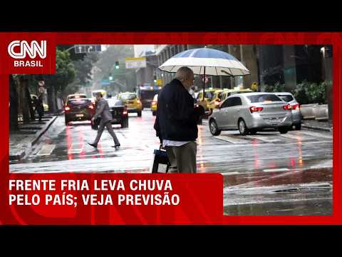 Ciclone e frente fria: previsão aponta para ventos acima de 80 km/h no país | CNN NOVO DIA