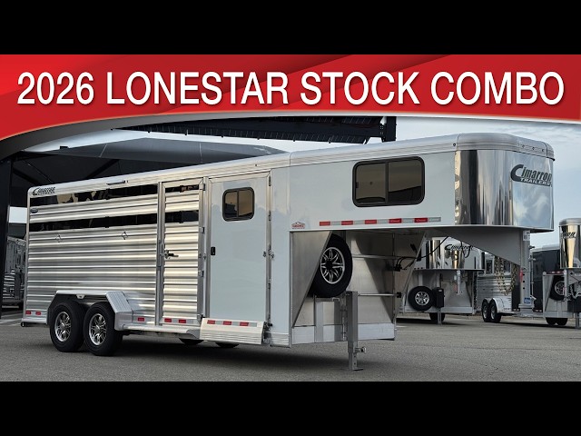 Preview image of 2026 Cimarron Lonestar Stock Combo Gooseneck youtube video
