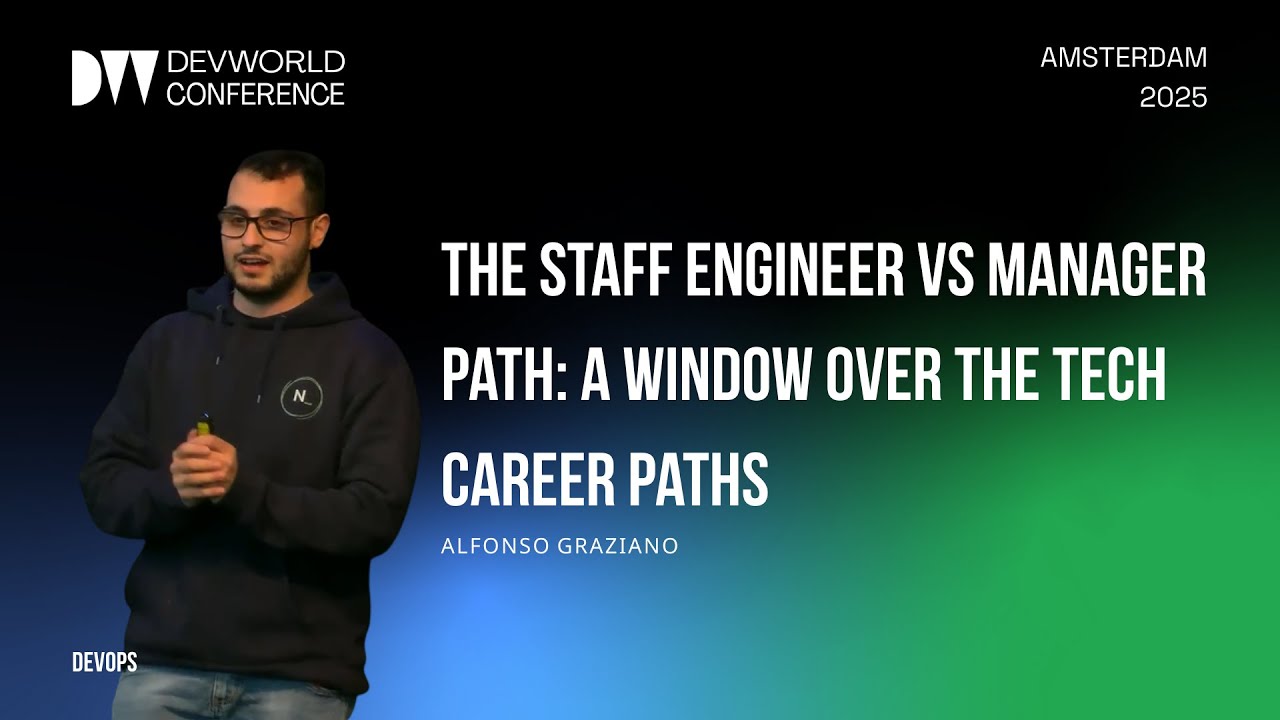 Alfonso Graziano   The staff engineer vs manager path A window over the tech career paths