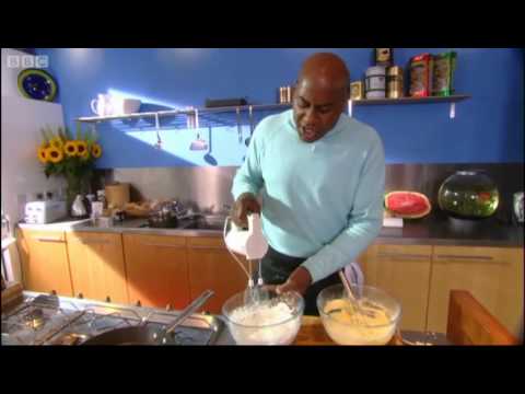 Ricotta pancakes with strawberries - Ainsley Harriott - BBC