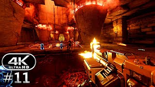 DOOM 4K Gameplay Walkthrough Part 11 - DOOM 2016 PC 4K 60fps