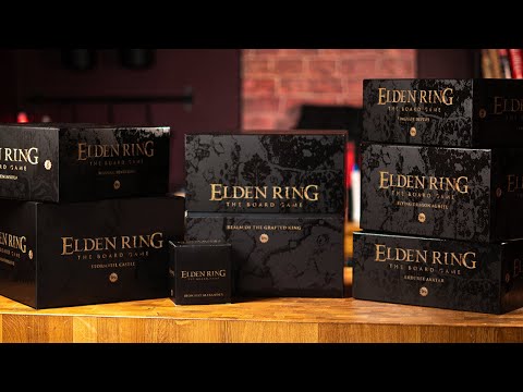 Unboxing the FULL Elden Ring Boardgame