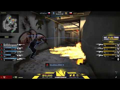 Niesamowita akcja w wykonaniu AGO GAMING de_overpass