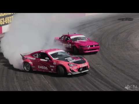Patrick Cyr Leading Tomy Boisvert-bellemare - Formula Drift Canada World 2015
