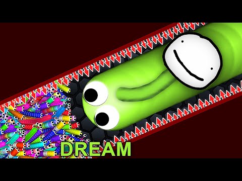 Slither.io A.I 1 Giant Snake vs 98,813 Strong Bad Snakes - Epic Slitherio Gameplay