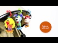 Nascita PLAYGRO pakabinamas žaislas Trys draugai My First, 0181059