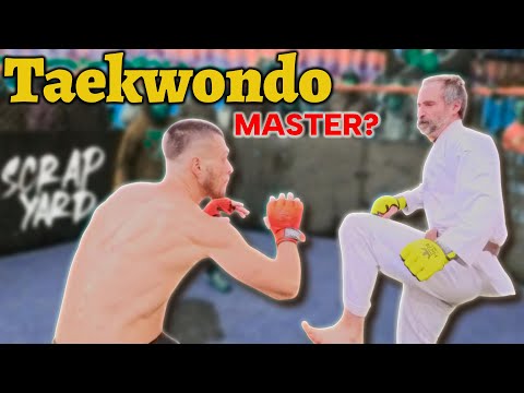 Taekwondo Man tests Himself