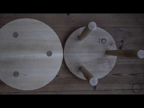 OD form - Making a textured wooden stool