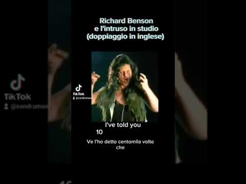 Richard Benson e l'intruso in studio (English version)