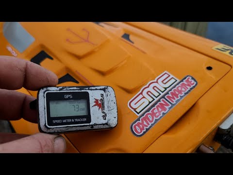 SMC 9500mah v/s 7600mah 150c 6s Lipo Test - Deltaforce 35 - Fast Electric Rc Boat