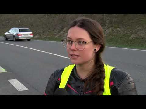 Nach tödlichem Unfall auf L600 in Leimen: Biker-Freunde erweisen Lucas (†20) die letzte Ehre!