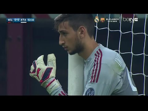 Gianluigi Donnarumma vs Atalanta (Home) HD 720p (07/11/2015)