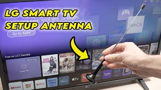 LG Smart TV: How to Setup Antenna to Get Free Local Channels