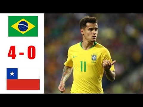 Brazil vs Chile 4-0 Resumen y Goles 2022 HD