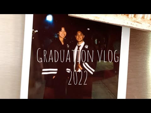 [vlog] My brother and I graduated from high school in the U.S. !!!! 5/22/2022