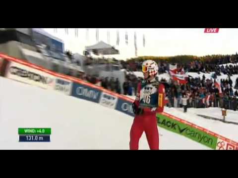 Kamil Stoch - 131,0m - 1 seria Trondheim HS140 2013