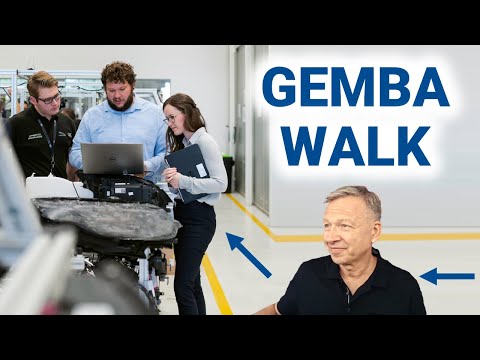 Was ist der Gemba Walk? Beispiel Gemba Walk Umsetzung? Lean Management und Lean Manufacturing Kurs