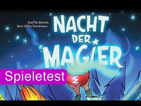 Nacht der Magier (Spiel) / Anleitung & Rezension / SpieLama