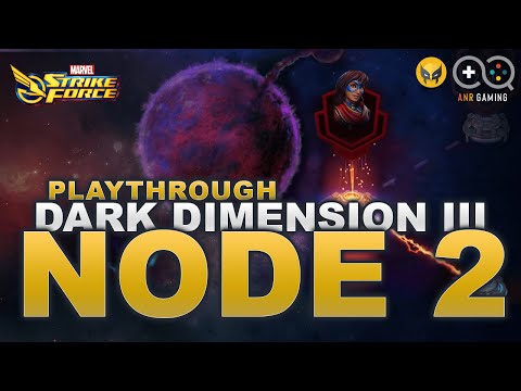 Dark Dimension 3 - Node 2 Complete (Marvel Strike Force Gameplay)