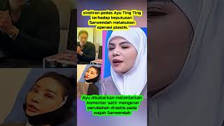 Download lagu Ayu Tingting throws shade at Sarwendah's plastic surgery #sargio #ayutingting #sarwendah mp3 Download lagu Ayu Tingting throws shade at Sarwendah's plastic surgery #sargio #ayutingting #sarwendah mp3