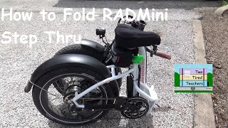 How to Fold RADMini Step Thru