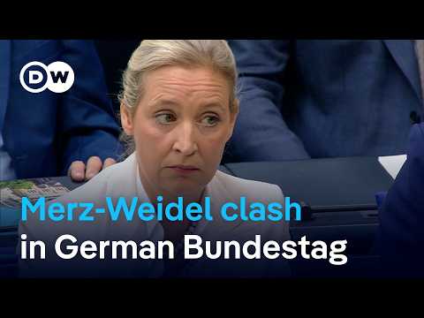 Merz calls AfD 'remigration' plan 'ethnic cleansing' in fiery debate | DW News