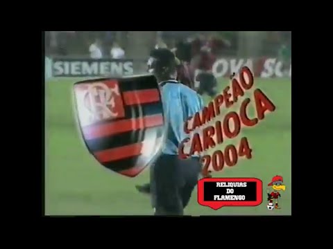 Flamengo 3x1 Vasco - Final Carioca 2004 (Rede Globo)