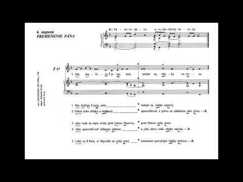 LS II, str. 212 - Pánovu slávu uvidia všetky národy; Ž97