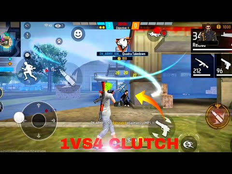 CS RENK GARENDMASTER PUSH 😱 || CS RENK 1VS4 CLUTCH TIPS AND TRICKS 💪 || FREE FIRE 